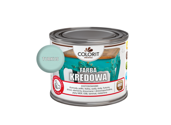 Farba kredowa turkus 375 ml
