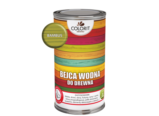 Bejca wodna do drewna Bambus 0,5 l Colorit Drewno