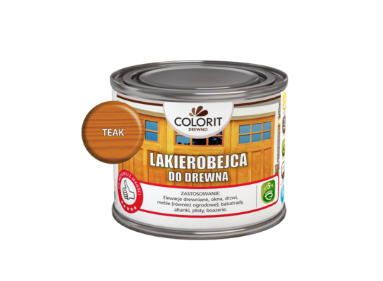 Lakierobejca do drewna Teak 0,375 l Colorit Drewno