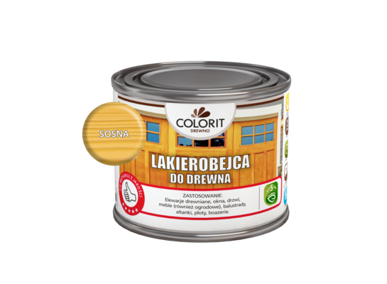 Lakierobejca do drewna Sosna 0,375 l Colorit Drewno