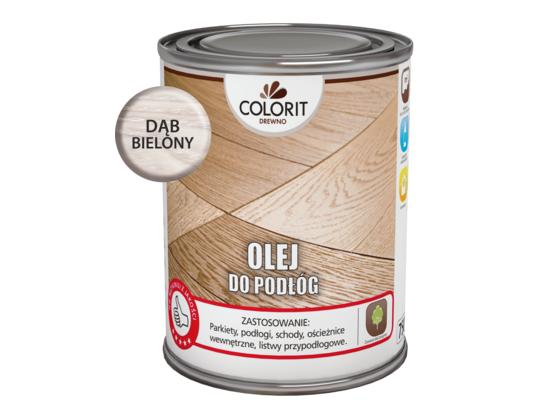Olej do podłóg Dąb bielony 0,75 l Colorit Drewno