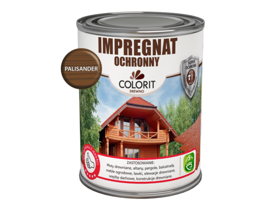 Impregnat ochronny palisander 0,75 l Colorit Drewno