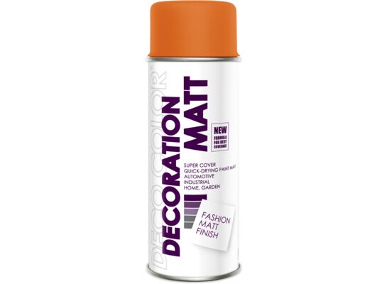 Lakier Decoration Matt Ral 2004 pomarańczowy 0,4 l DECO COLOR