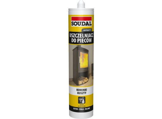 Uszczelniacz do pieców 1500°C 280 ml Soudal