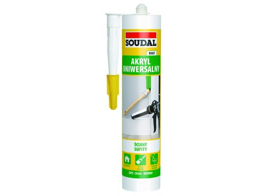Akryl biały 280 ml Soudal