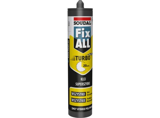 Uszczelniacz hybrydowy Fix All Turbo biały 290 ml