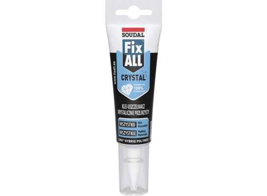 Uszczelniacz hybrydowy Fix All Crystal 125 ml