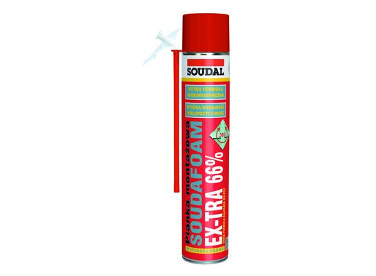 Pianka montażowa Extra 66 750 ml Soudal
