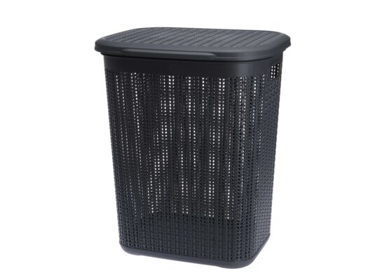 Kosz na bieliznę 50 l WILLOW grafitowy