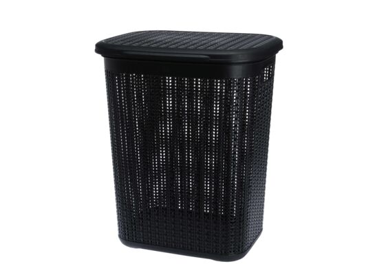 Kosz na bieliznę 50 l WILLOW czarny