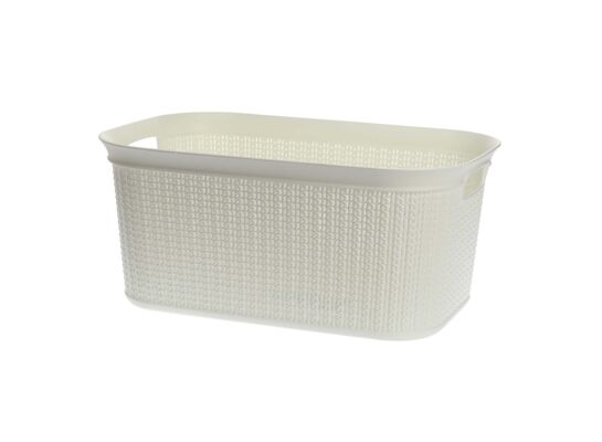 Kosz na pranie 27 l WILLOW biały