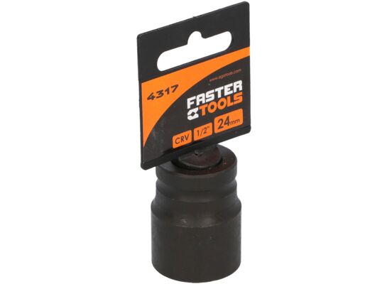 Nasadka udarowa sześciokątna 1/2” 24 mm FASTER TOOLS