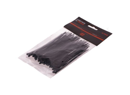 Komplet opasek samochodowych czarnych 75 x 2,4 mm FASTER TOOLS