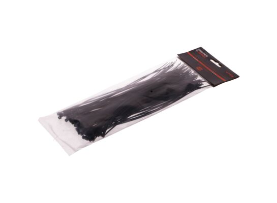 Komplet opasek samochodowych czarnych 200 x 2,5 mm FASTER TOOLS