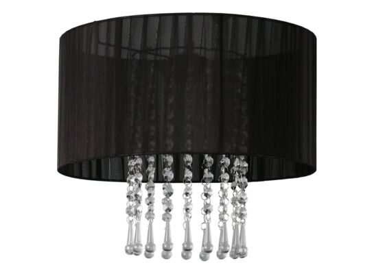 Plafon Wenecja czarny Lampex