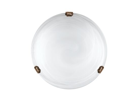 Plafon P1 Duna biała patyna Lampex