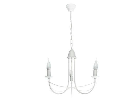 Żyrandol Nikozja 3 biały Lampex