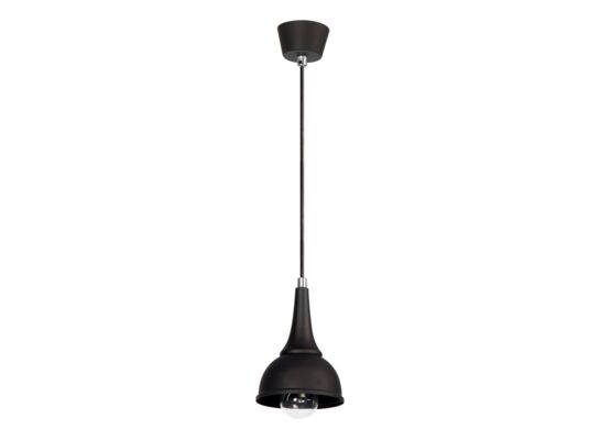 Lampa wisząca Alla 1 czarna Lampex