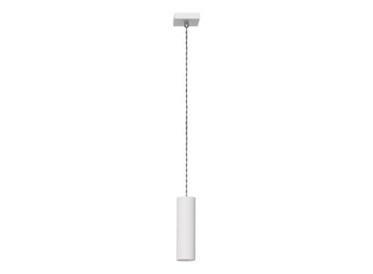 Lampa wisząca Rollg 1 biała Lampex