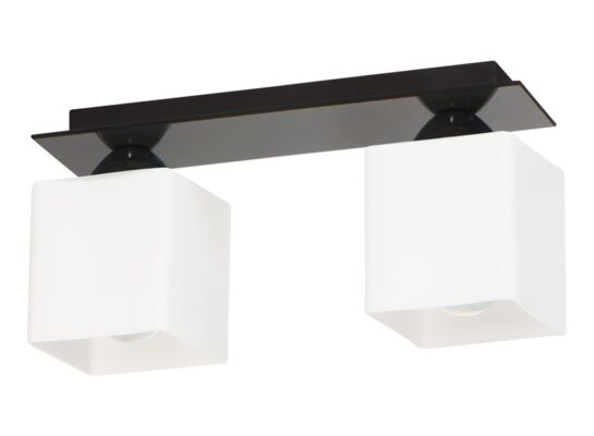 Lampa sufitowa Floki 2 czarna Lampex