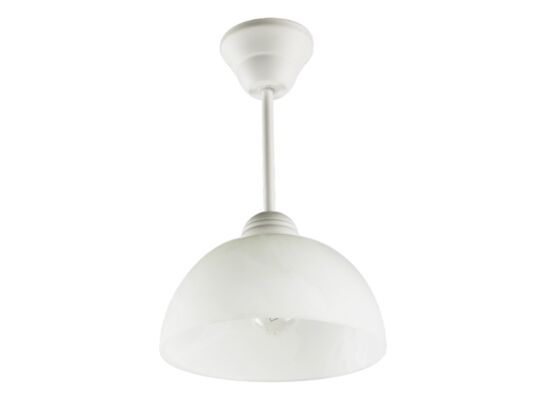 Lampa wisząca Cyrkonia A biała Lampex