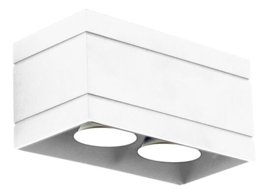 Plafon Quado Deluxe 2 biały Lampex