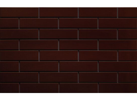 Elewacja brązowa szkliwiona 245 x 65 x 6,5 mm