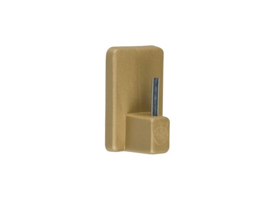 Wieszaki samoprzylepne do zazdrostek złoto mat 100 sztuk Bojanek