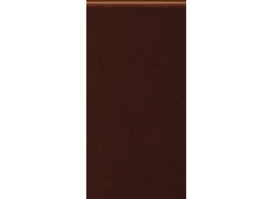 Parapet szkliwiony 200 x 100 x 13 mm brązowy