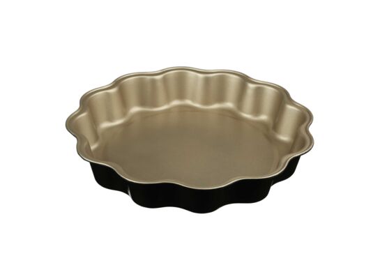 Blacha nieprzywieralna CHARLOTTE 26,5 x 26,5 x 4,5 cm czarno-złota