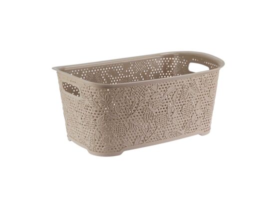 Kosz na pranie FANCY beżowy