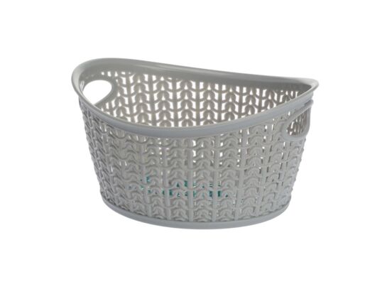 Koszyk owalny S 1,5 l WILLOW szary jasny