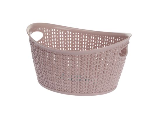 Koszyk owalny M 3,3 l WILLOW różowy
