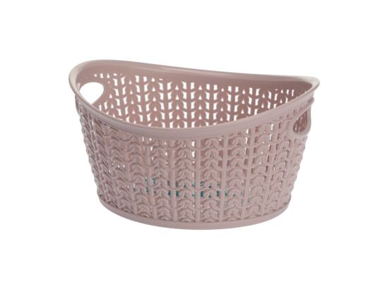 Koszyk owalny S 1,5 l WILLOW różowy