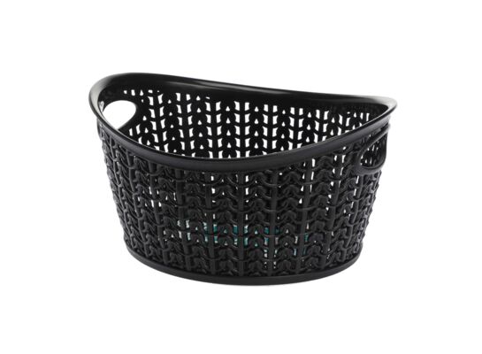 Koszyk owalny S 1,5 l WILLOW czarny