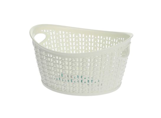 Koszyk owalny S 1,5 l WILLOW biały