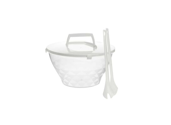 Miska do sałaty KALA 5 l z przykrywką i sztućcami