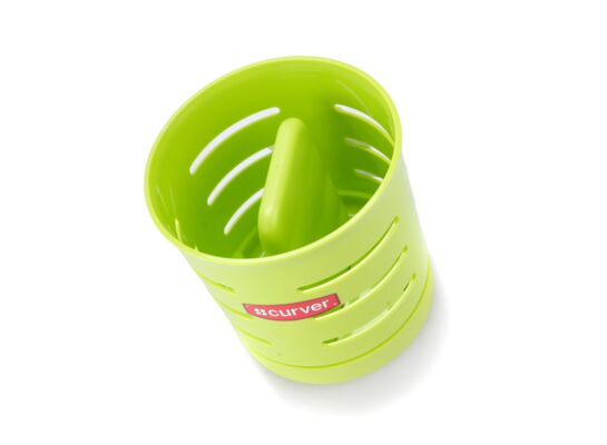 Ociekacz na sztućce 2 komorowy S zielony