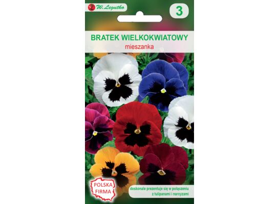 Bratek wielkokwiatowy mieszanka 0,5 g gc. 3 W.Legutko