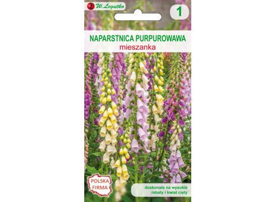 Naparstnica purpurowa mieszanka 70-100 cm W.Legutko