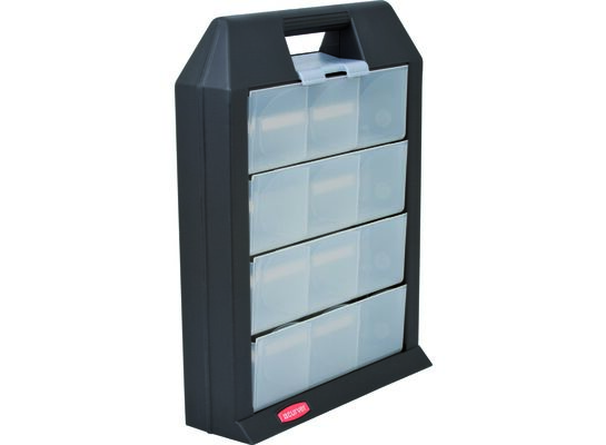 Pojemnik warsztatowy organizer grafit