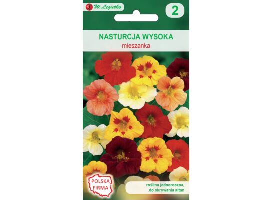 Nasturcja wysoka mieszanka 150-300 cm W.Legutko