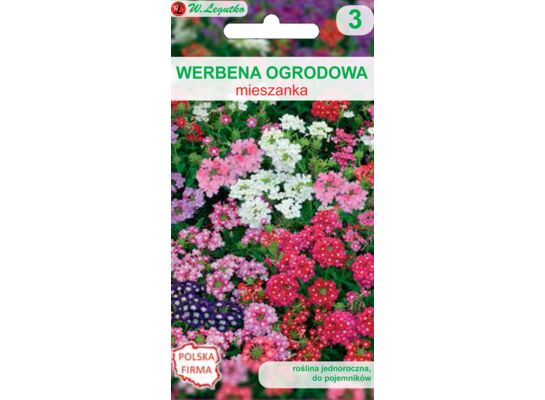 Werbena ogrodowa mieszanka 0,5 g gc. 3 W.Legutko
