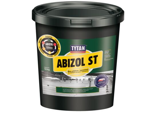 Masa dyspersyjna asfaltowo-kauczukowa Abizol ST 18 kg Tytan