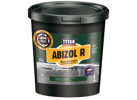 Masa gruntująca asfaltowo-kauczukowa Abizol R 18 kg Tytan