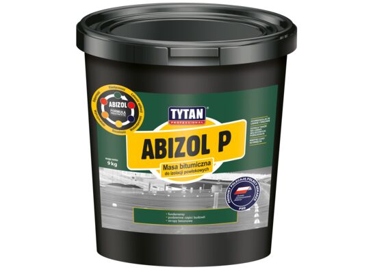 Masa bitumiczna do izolacji powłokowych Abizol P 9 kg Tytan