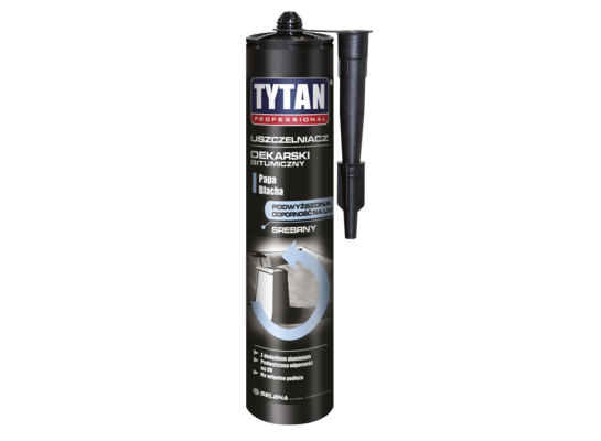 Uszczelniacz blacharski srebrny 310 ml Tytan
