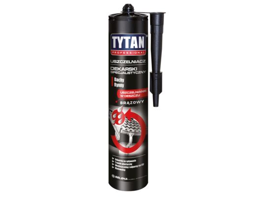 Uszczelniacz dekarski specjalistyczny brązowy 310 ml Tytan