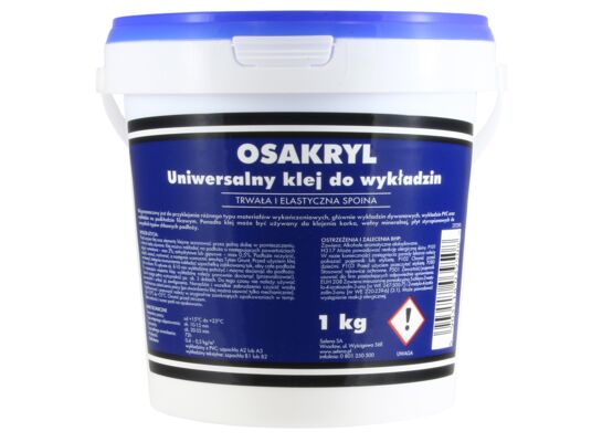 Klej uniwersalny do wykładzin Osakryl 1 kg