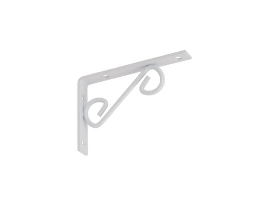 Wspornik ornamentowy prosty WOP 150 biały VELANO